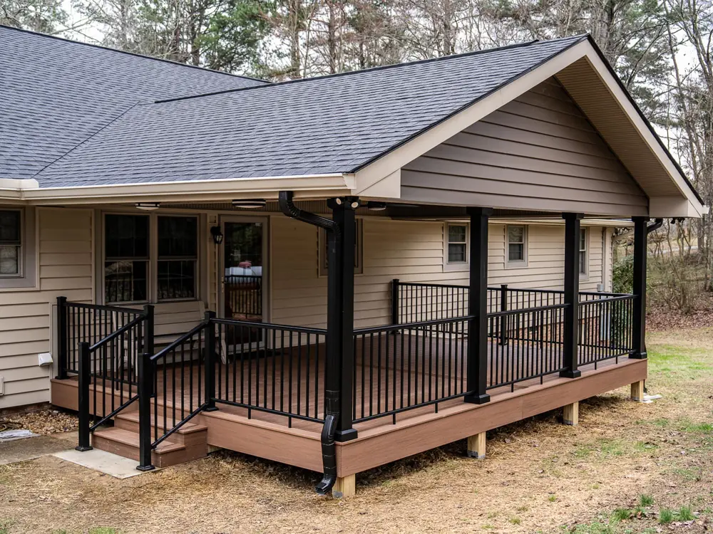 New Trex composite deck installed in Chattanooga