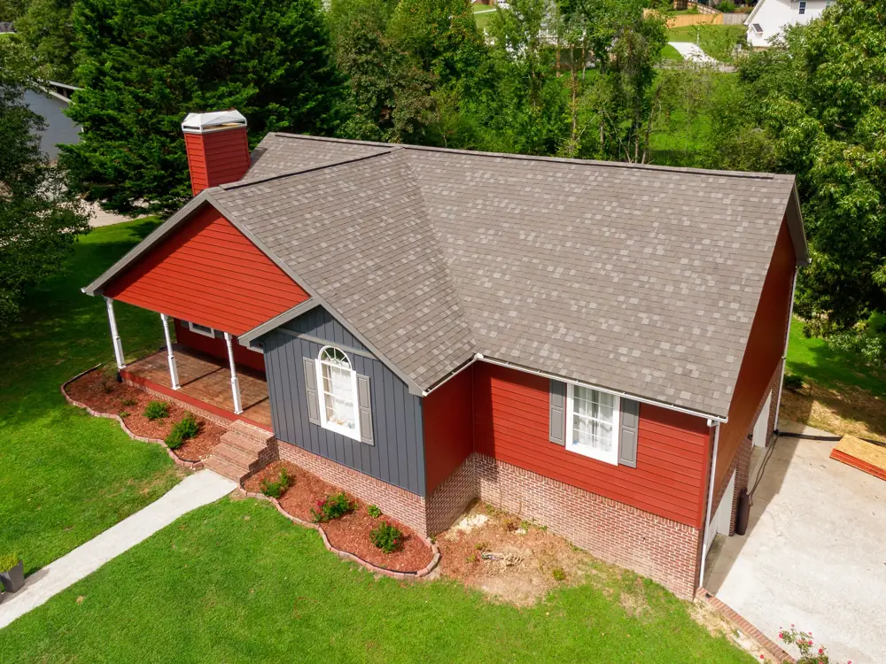New Craneboard insulated vinyl siding installed on a Chattanooga home